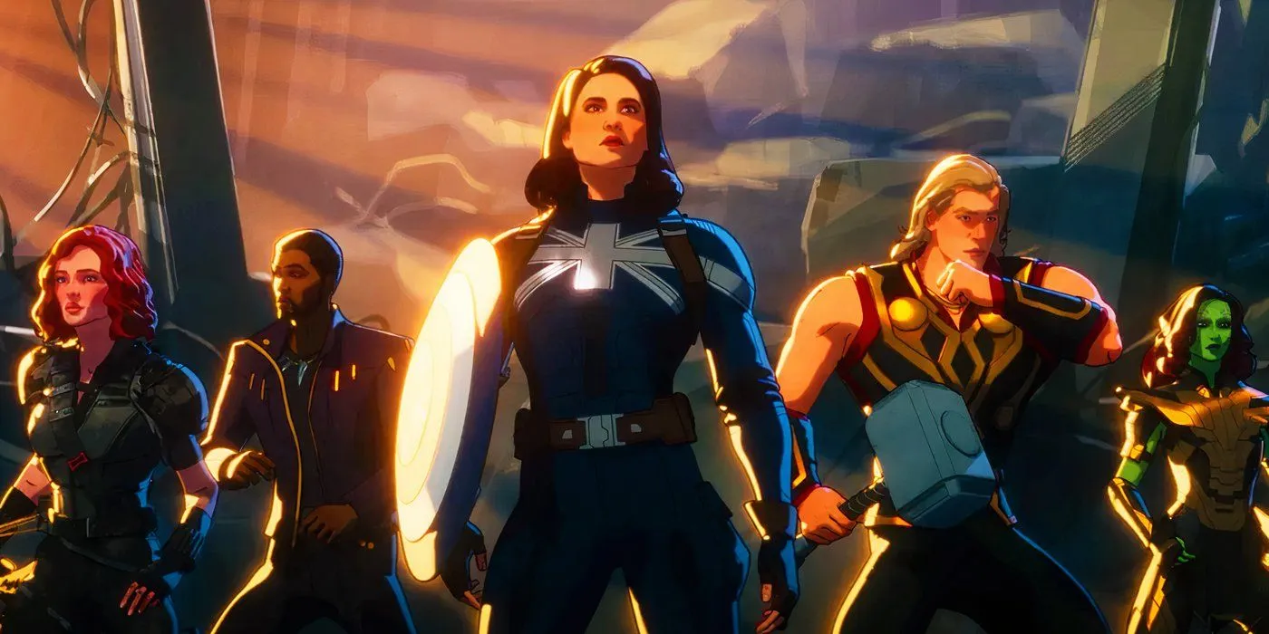 Captain Carter leading the Guardians of the Multiverse