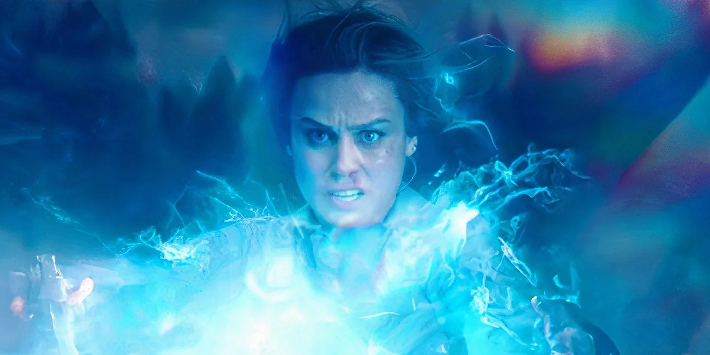 Carol Danvers absorbing energy