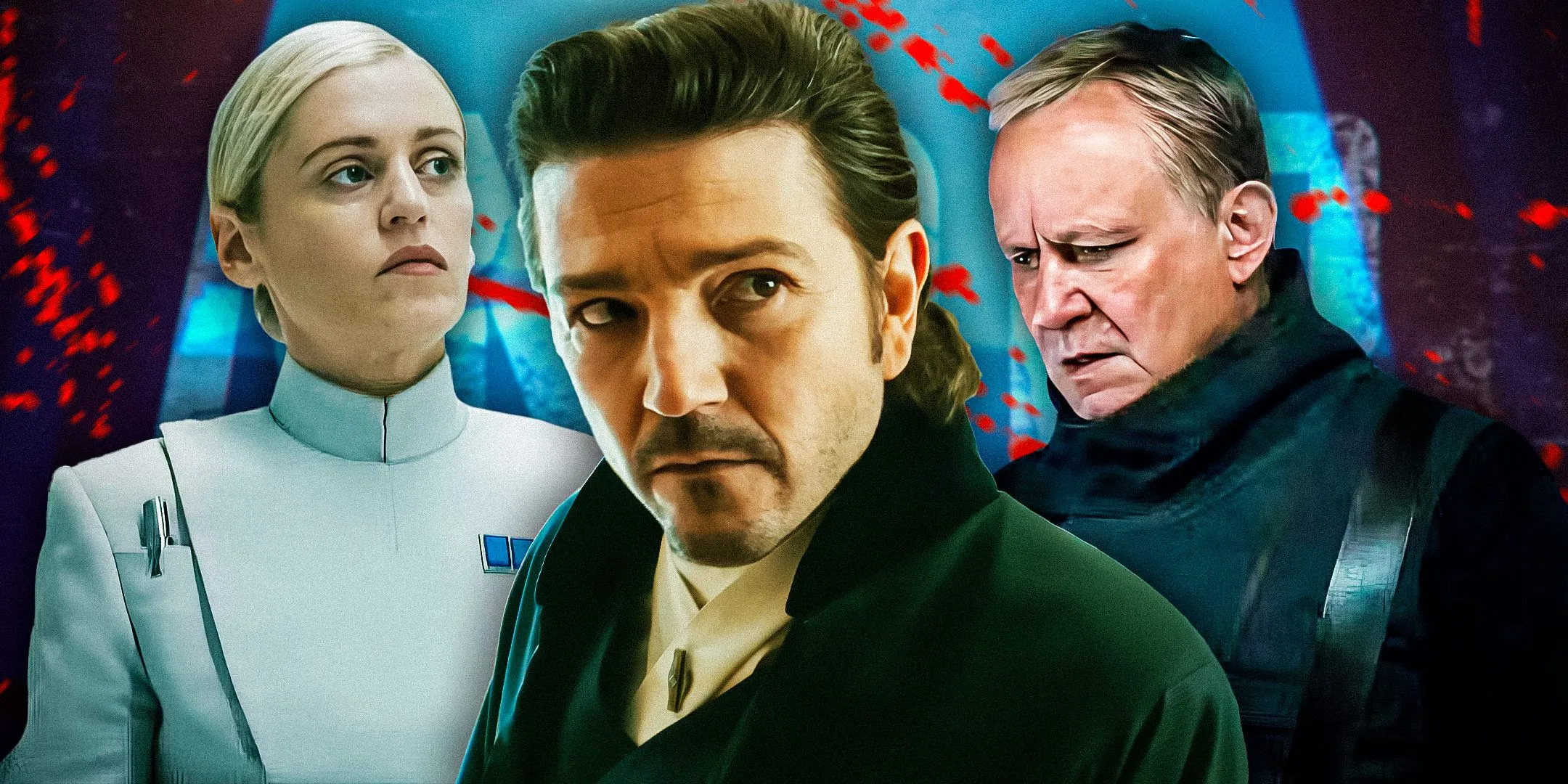 Cassian Andor with other key characters