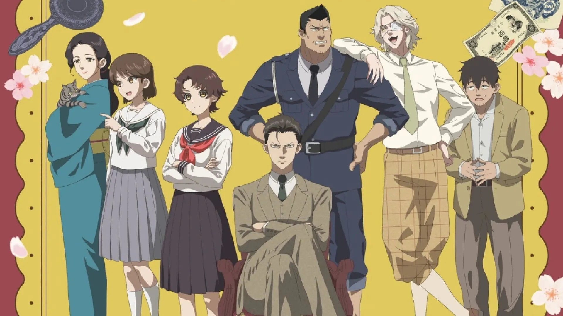Characters from the anime (Image via 100studio)