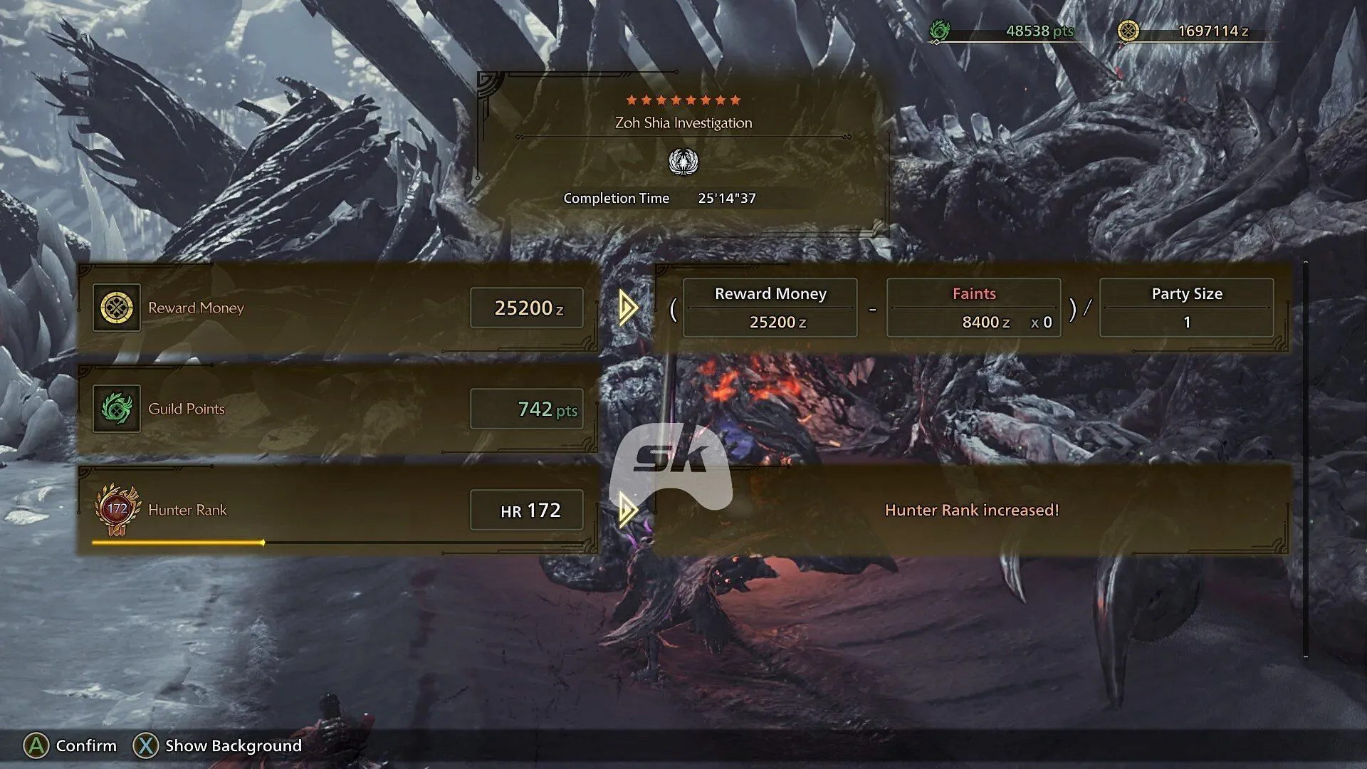 Zoh Shia Investigation (Field survey) in Monster Hunter Wilds (Image via Sportskeeda Gaming // Ubisoft) Zoh Shia Investigation (Field survey) in Monster Hunter Wilds (Image via Sportskeeda Gaming // Ubisoft)