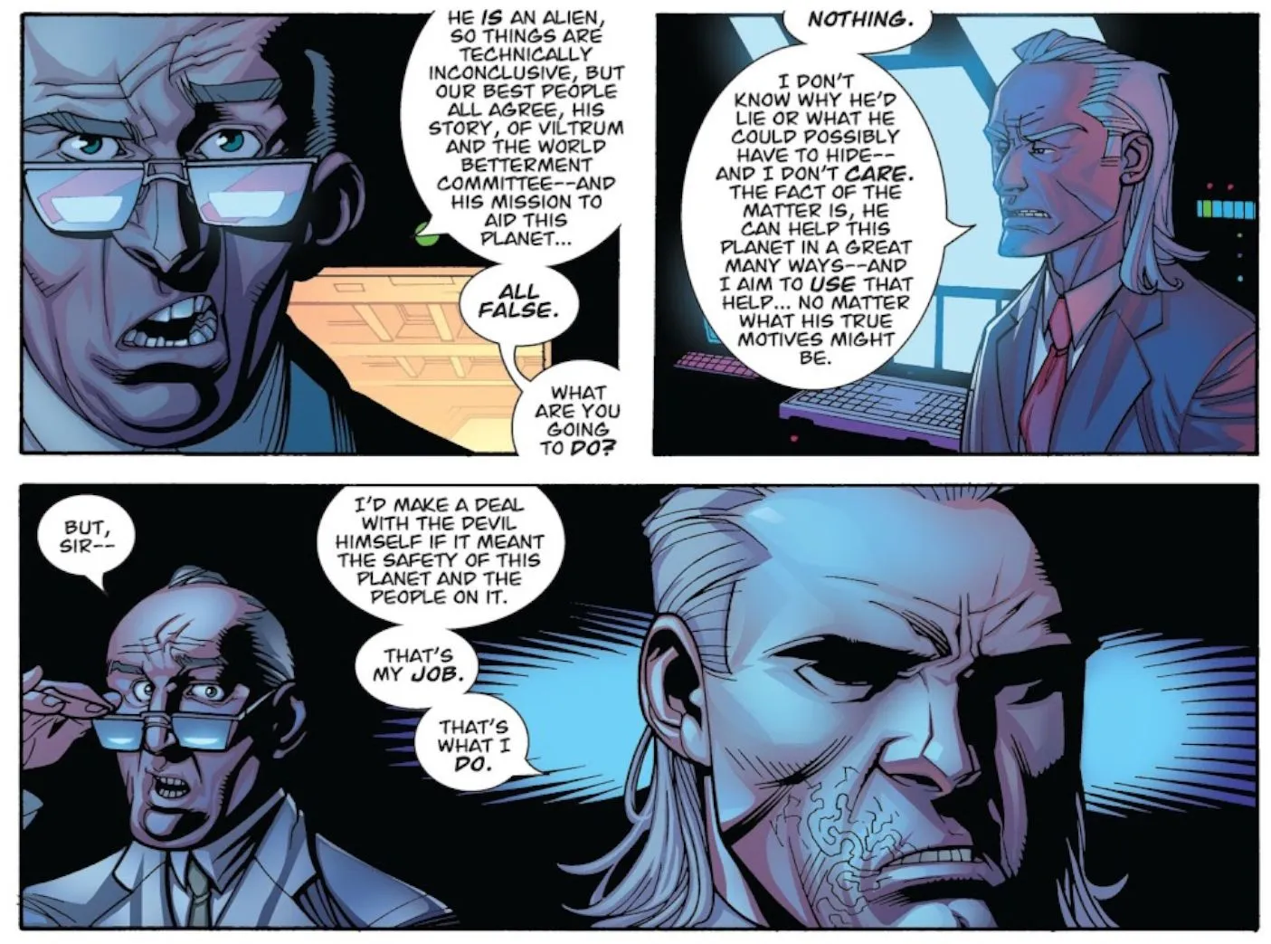 Cecil Admits That He Knew Omni-Man Was A Villain Cecil Admits That He Knew Omni-Man Was A Villain