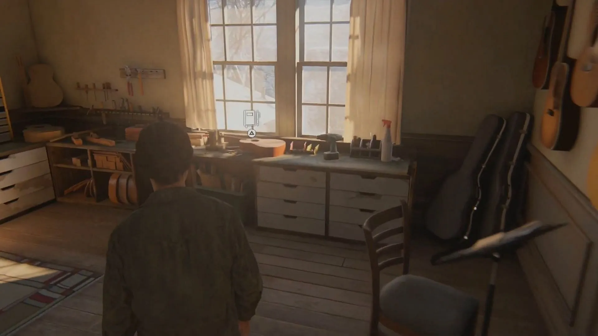 Joel's guitar (Image via Naughty Dog)