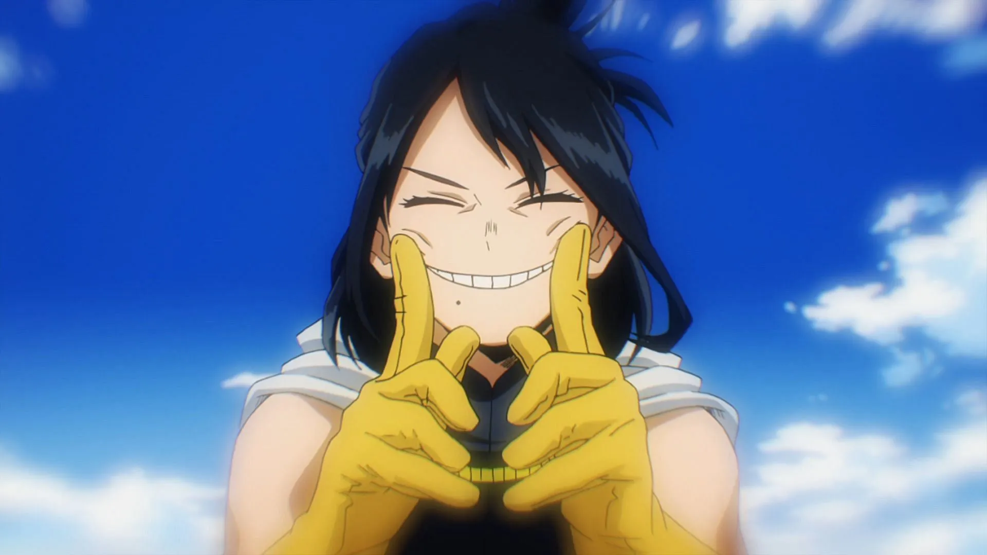 Nana Shimura as seen in the My Hero Academia anime (Image via BONES) Nana Shimura as seen in the My Hero Academia anime (Image via BONES)