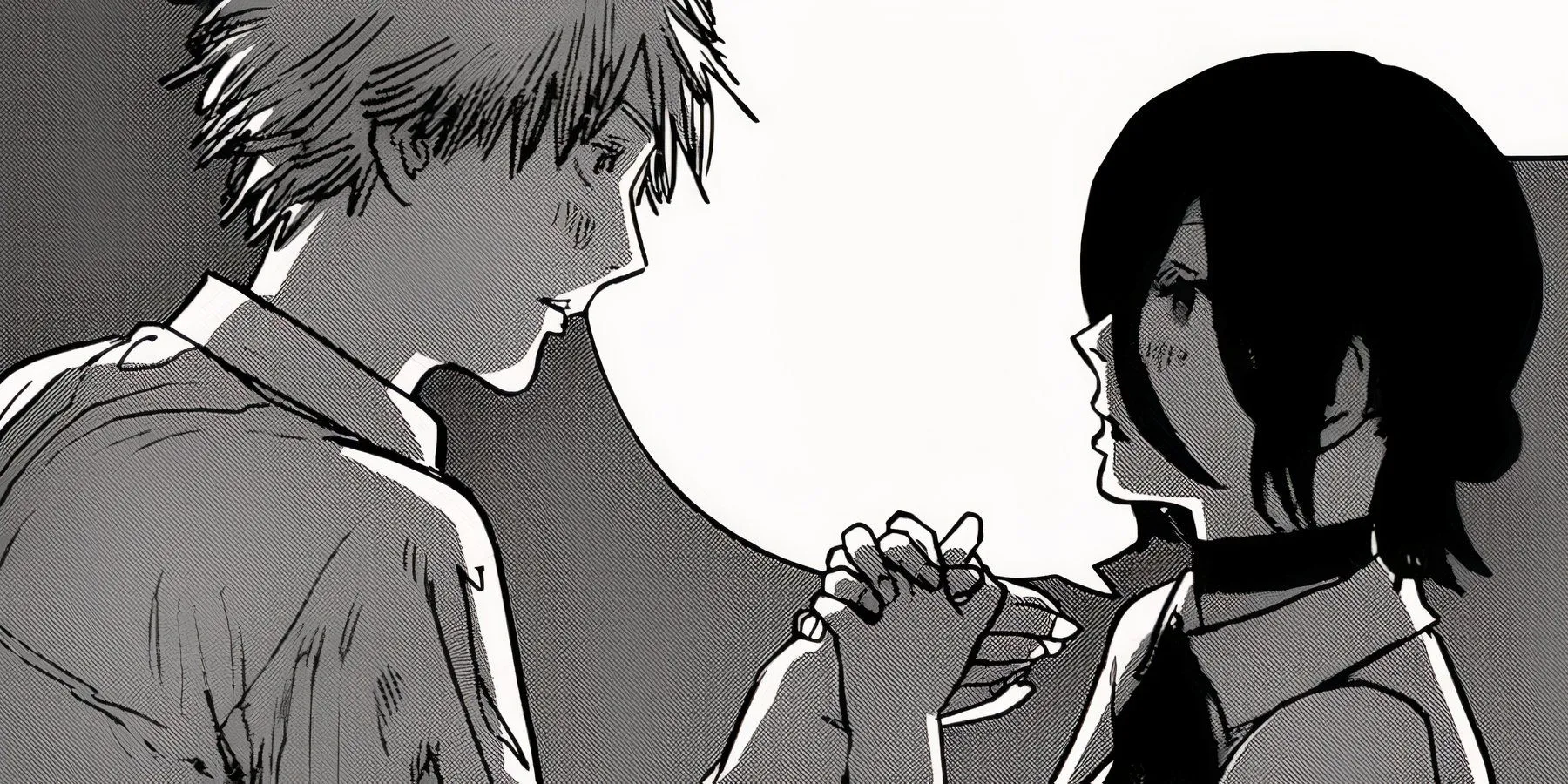 Denji and Reze in Fireworks Scene