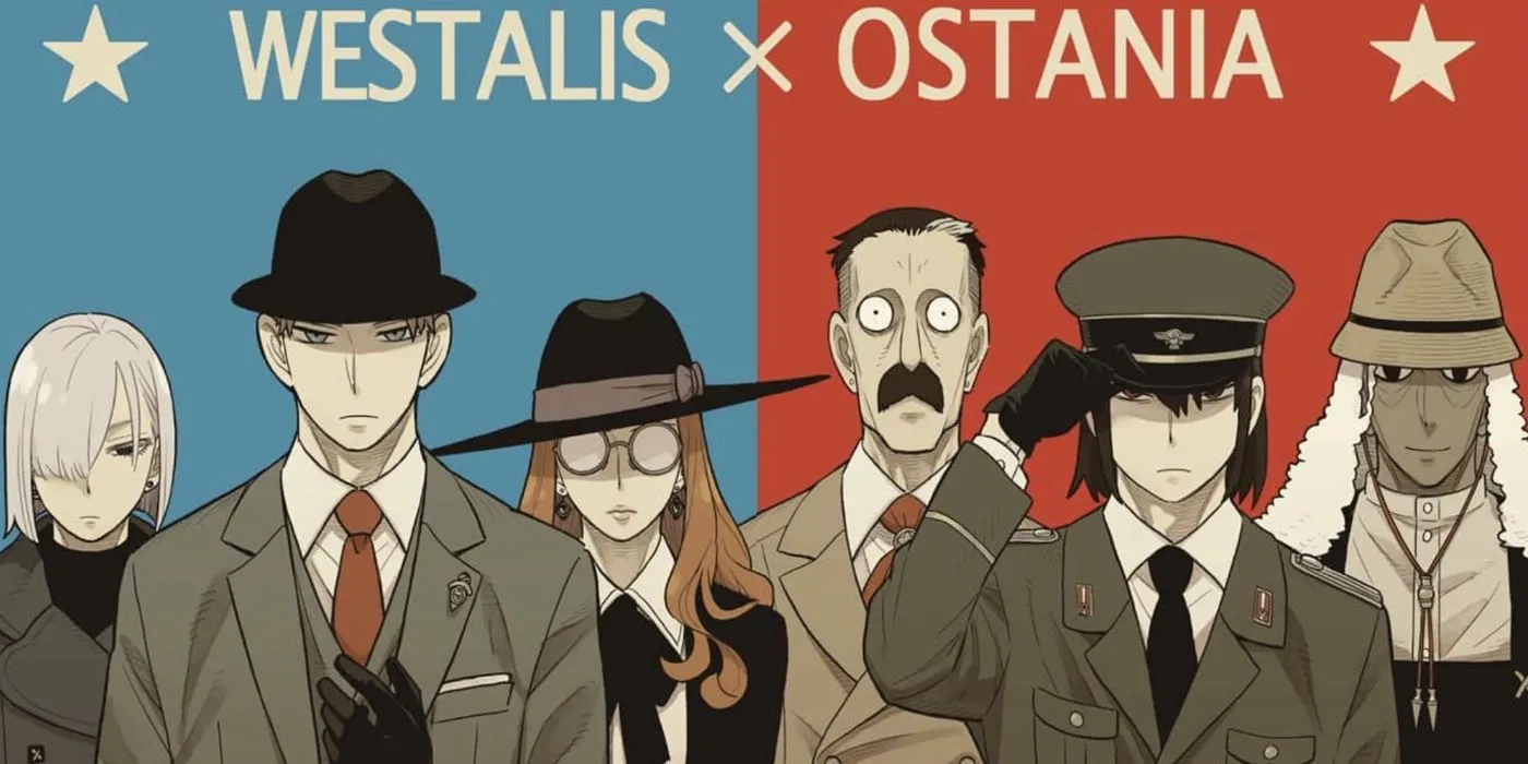 Characters from Ostania and Westalis Characters from Ostania and Westalis