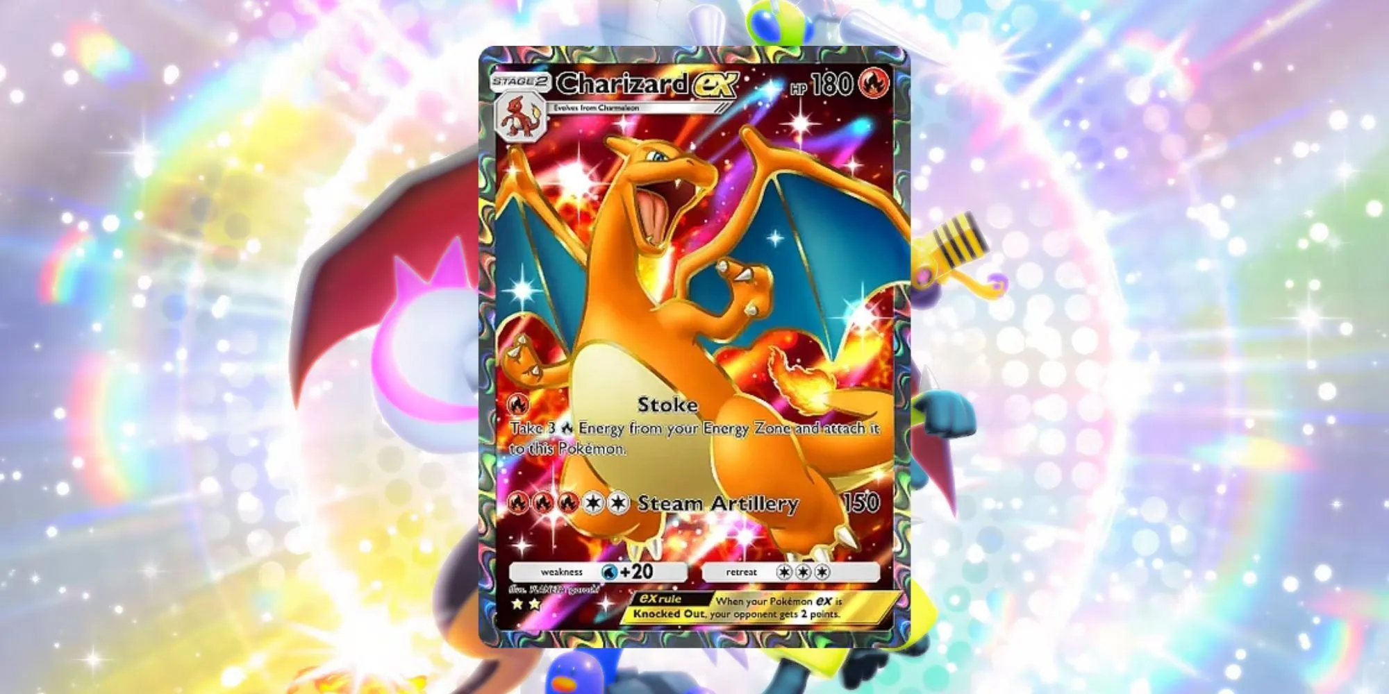 Two-Star Charizard ex Card