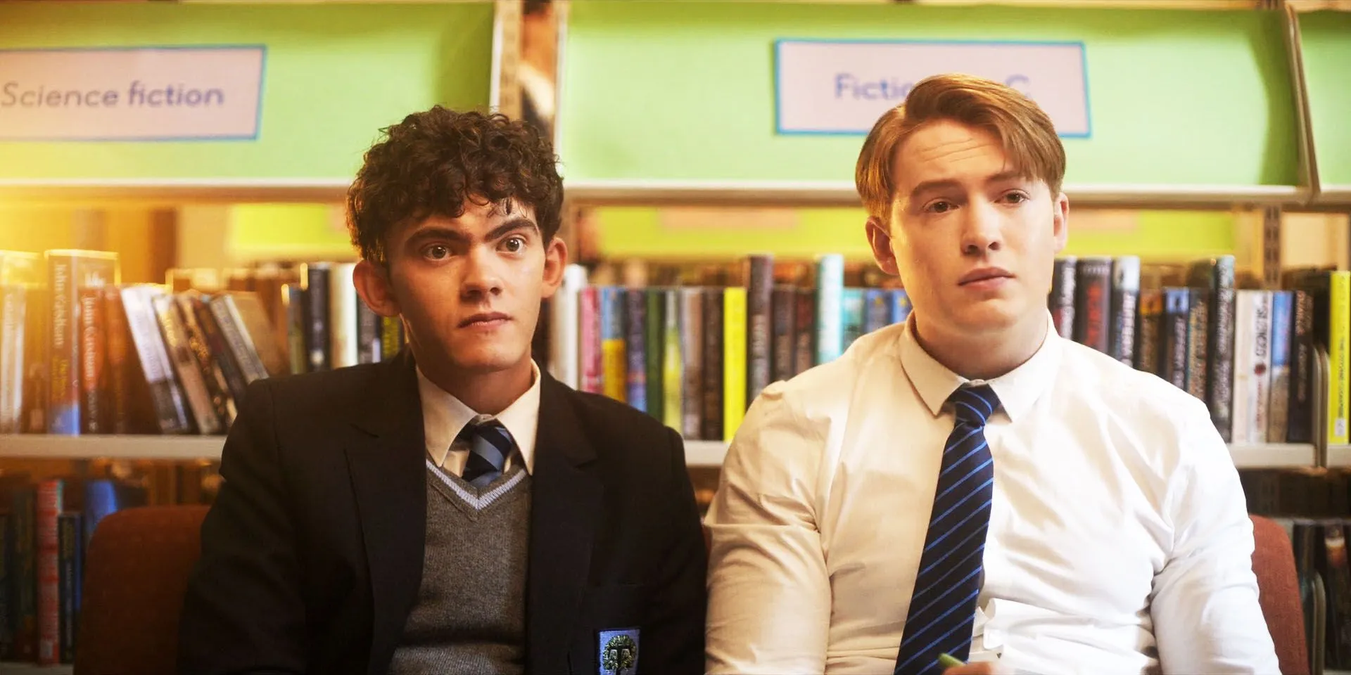 Charlie and Nick in Heartstopper