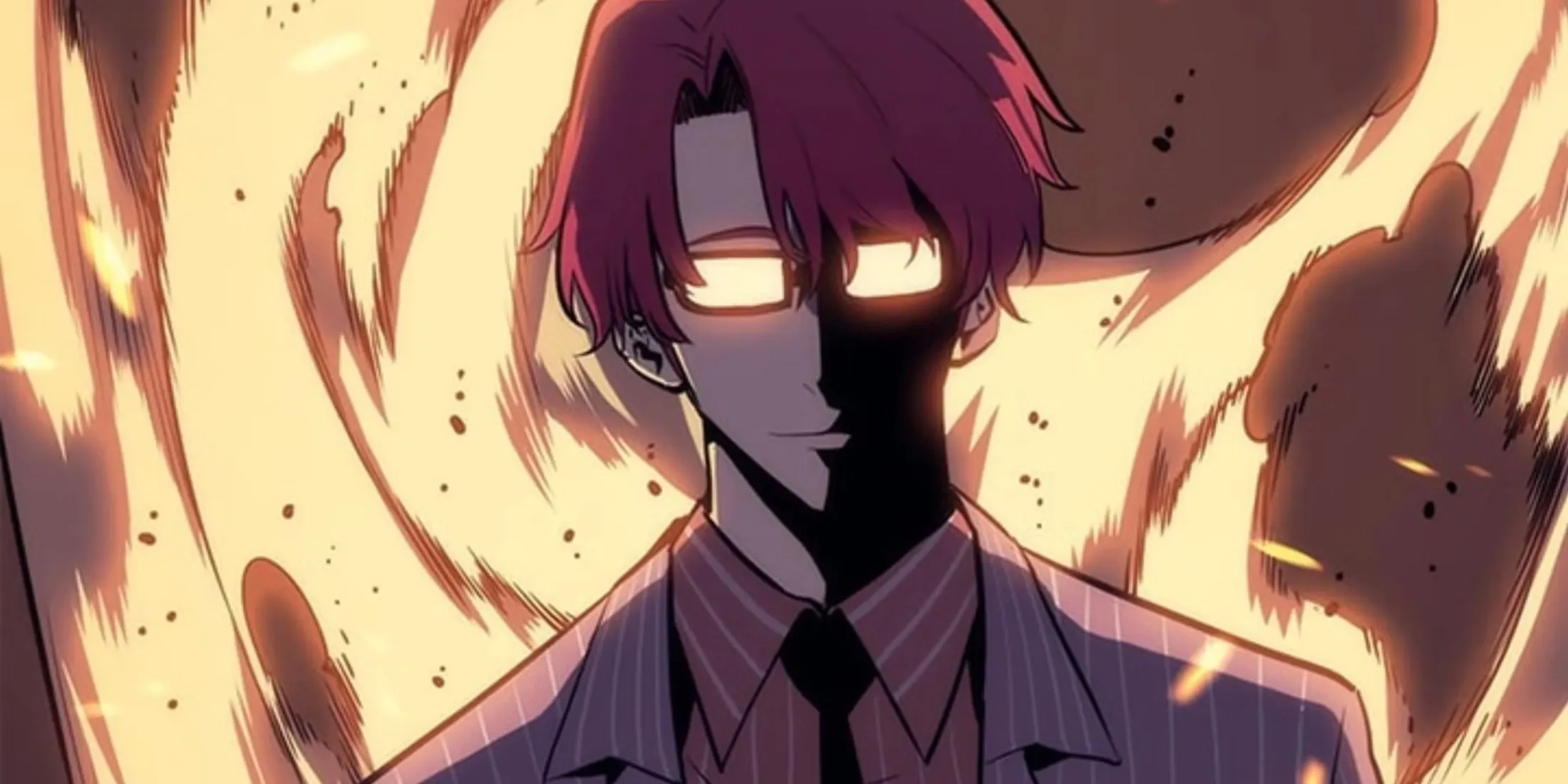 Choi Jong-In with Glowing Glasses Choi Jong-In with Glowing Glasses