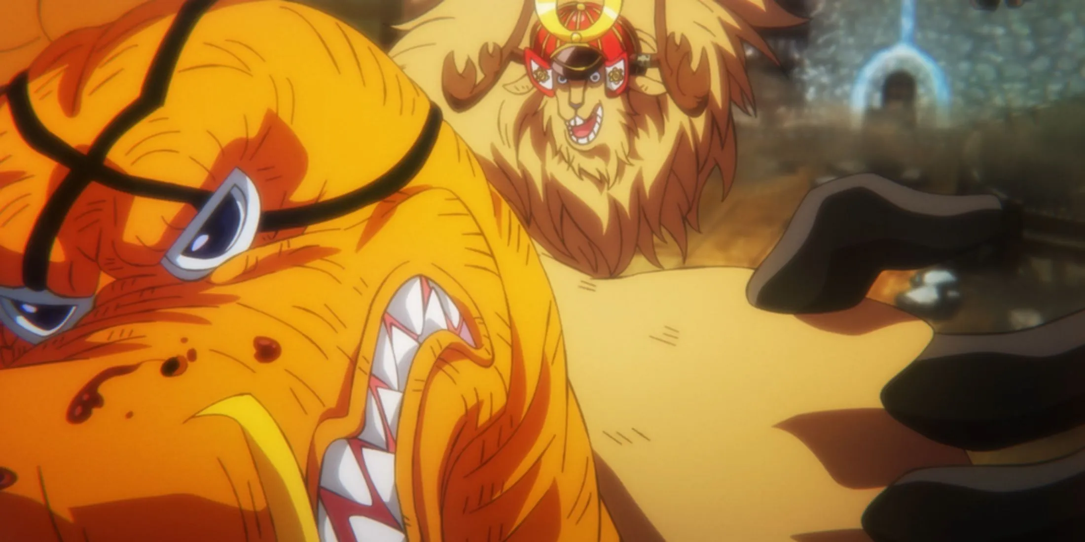 Tony Tony Chopper in monster form.
