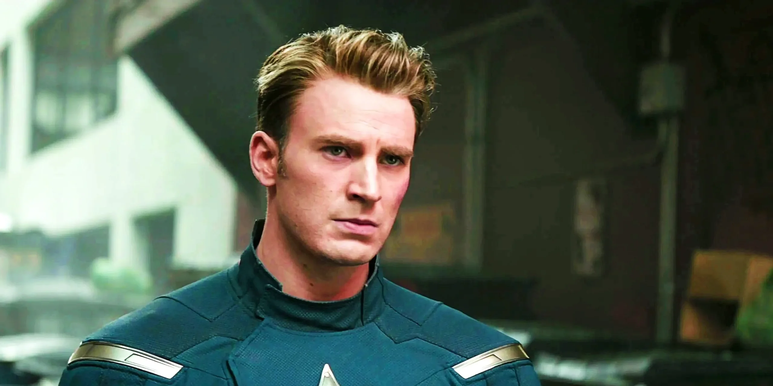 Chris Evans as Captain America in Avengers Endgame