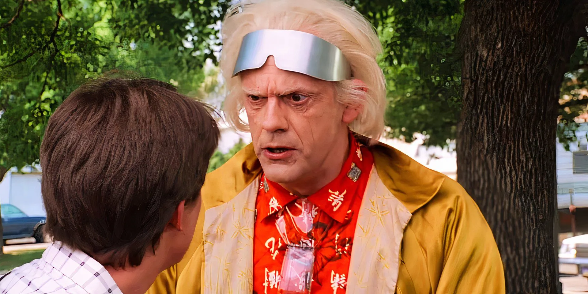 Doc Brown in Back to the Future Part II