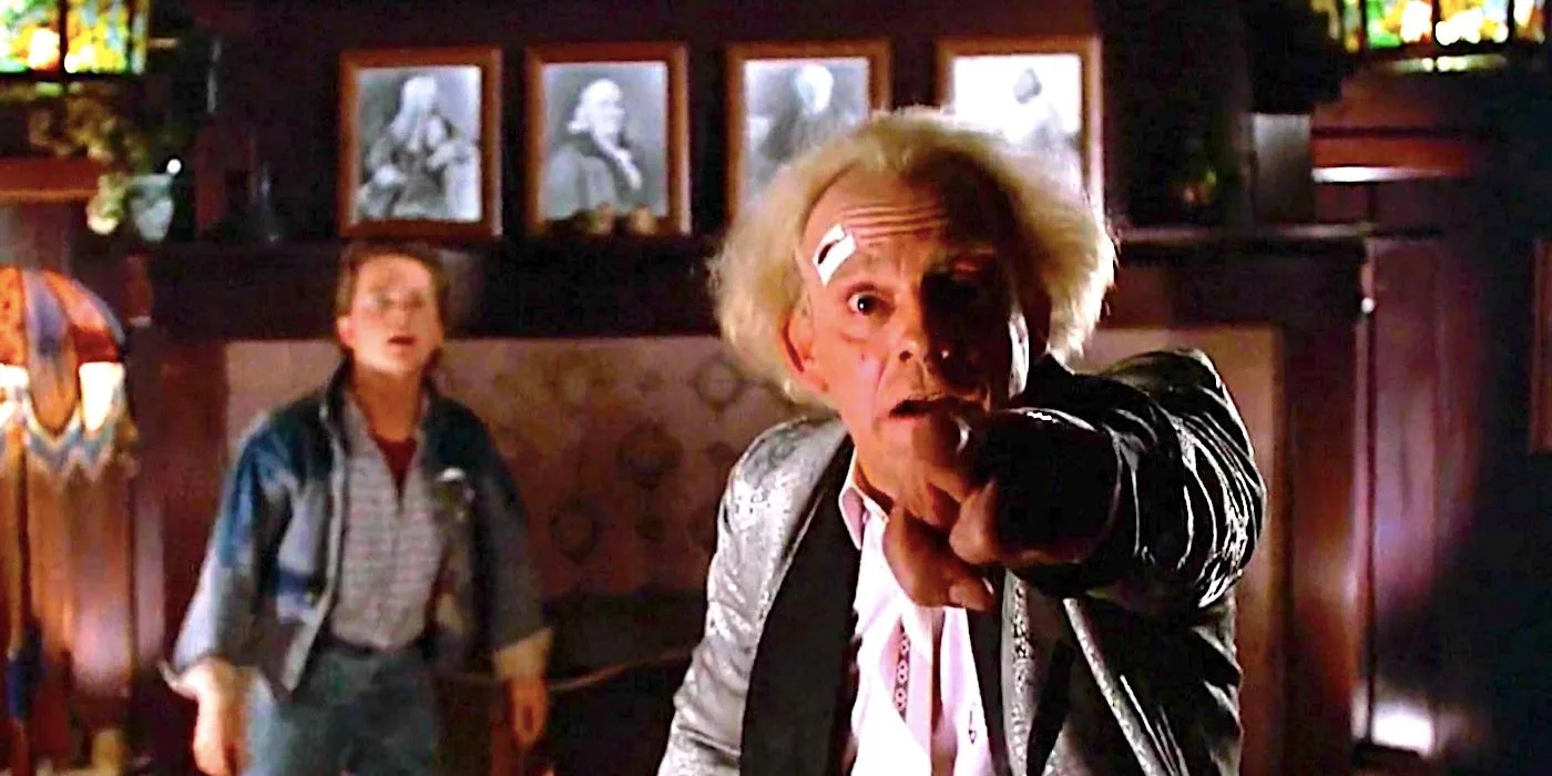 Doc Brown and Marty McFly