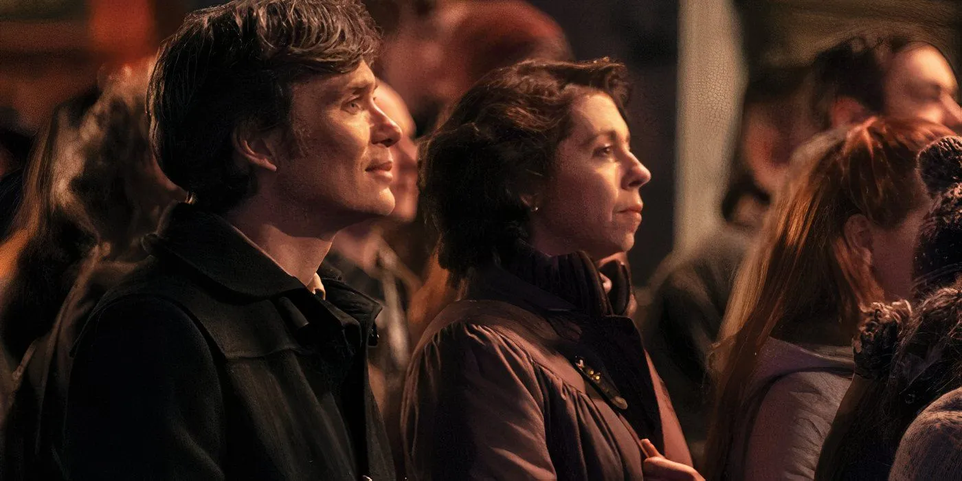 Cillian Murphy with Eileen Walsh Cillian Murphy with Eileen Walsh