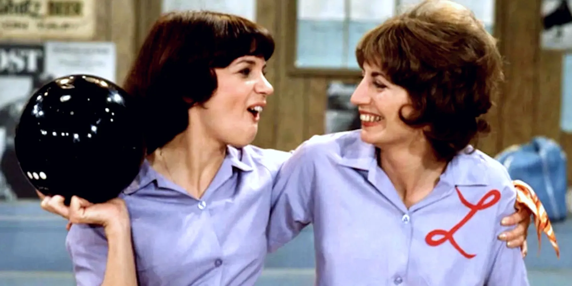 Cindy Williams with Penny Marshall