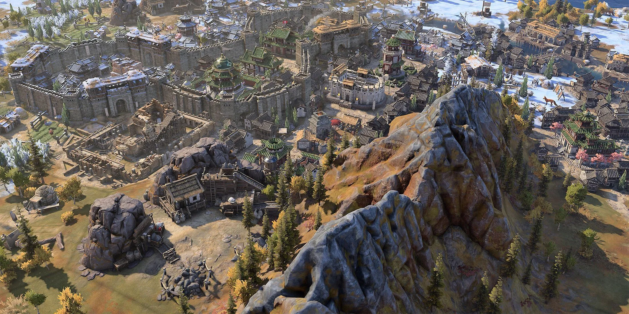 Civilization 7 city scene Civilization 7 city scene