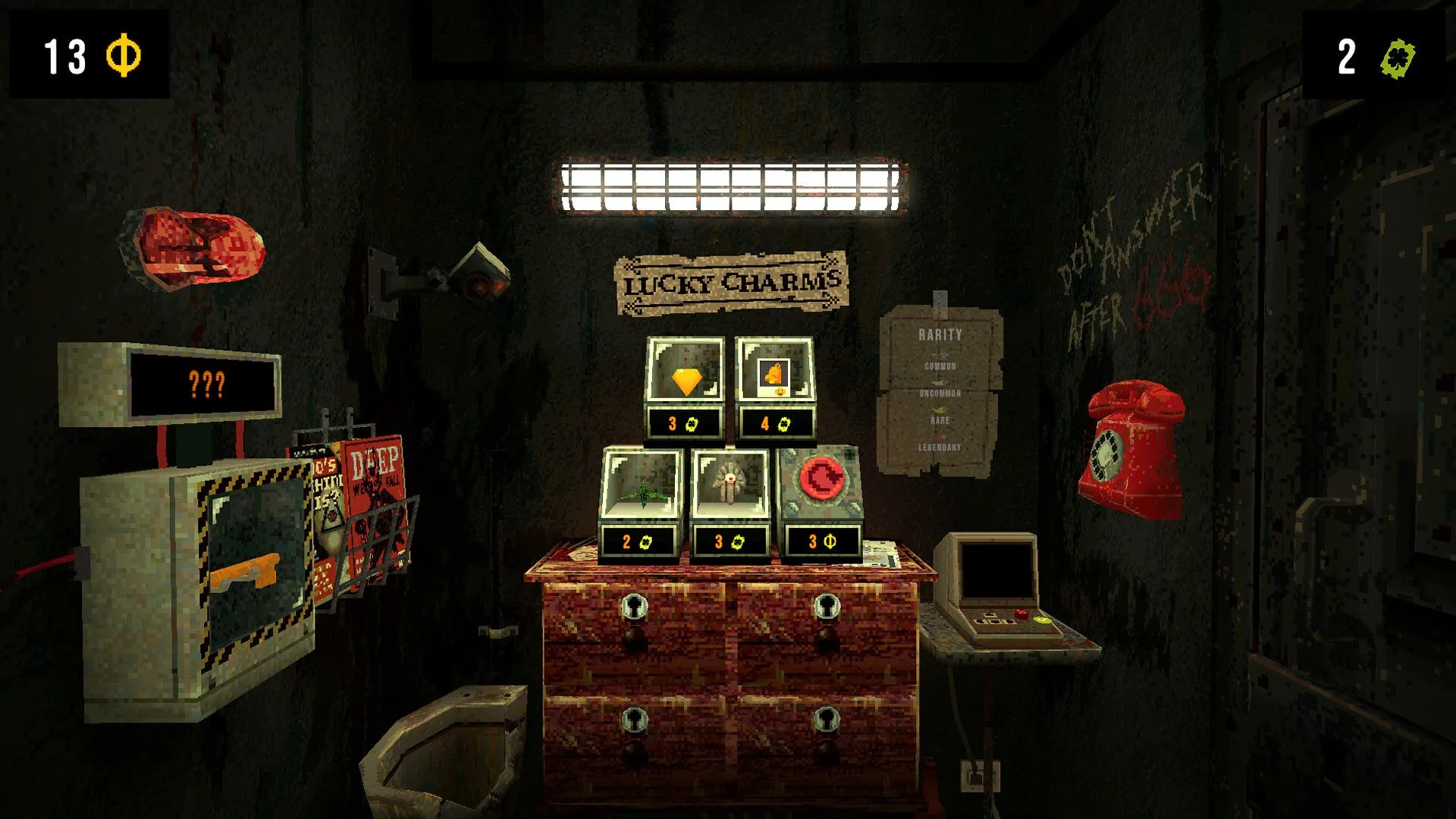 CloverPit gameplay shop