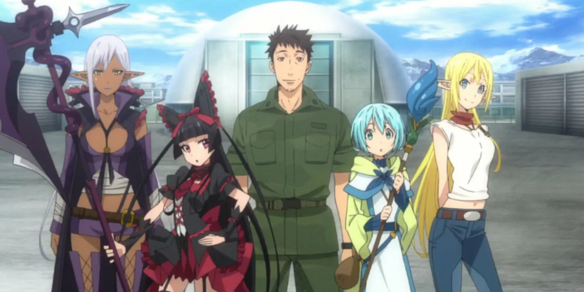 Gate anime characters Gate anime characters