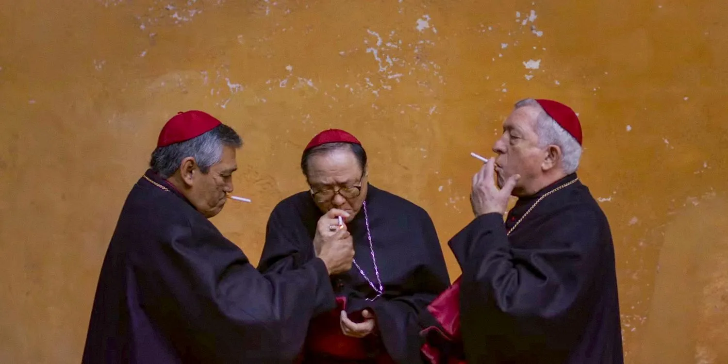 Another scene from Conclave
