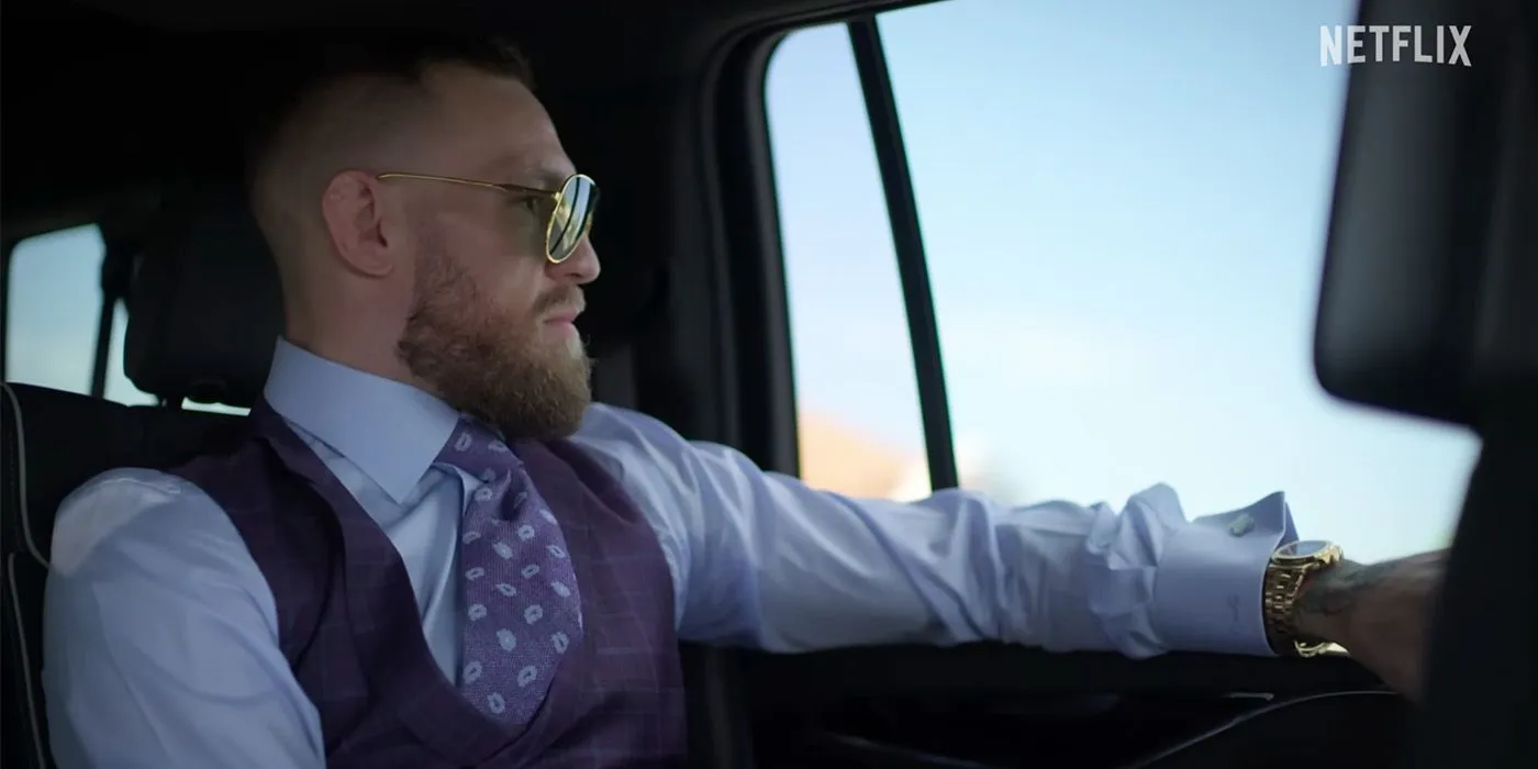 Conor McGregor in a formal outfit