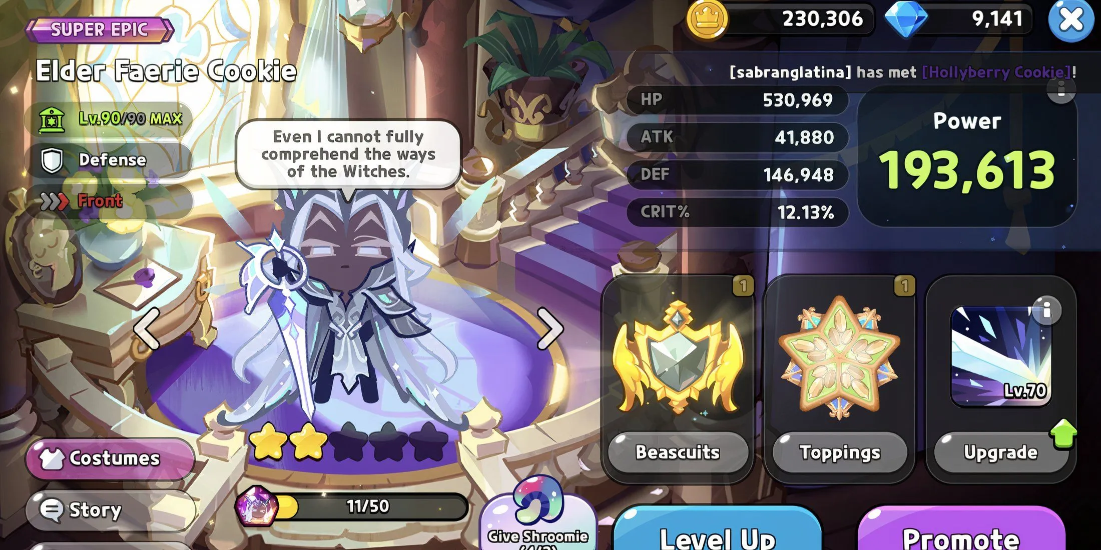 Elder Faerie Cookie Elder Faerie Cookie