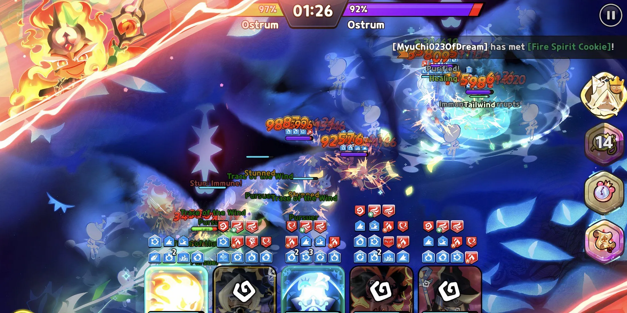 Fire Spirit Cookie Skill Fire Spirit Cookie Skill