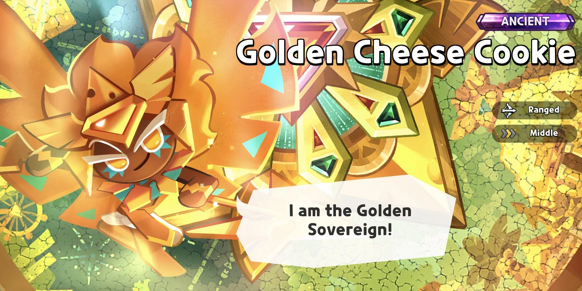Golden Cheese Cookie Unawakened