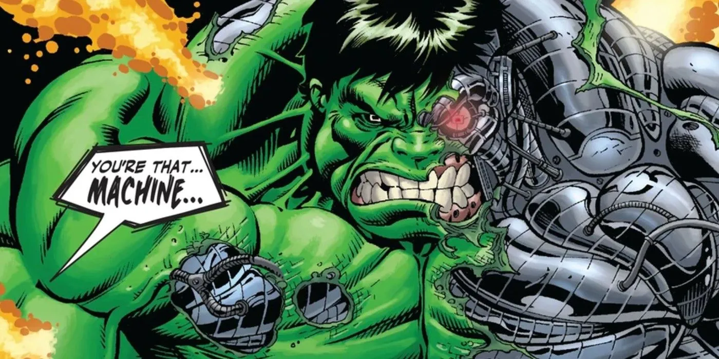 Cosmic Hulk Growling