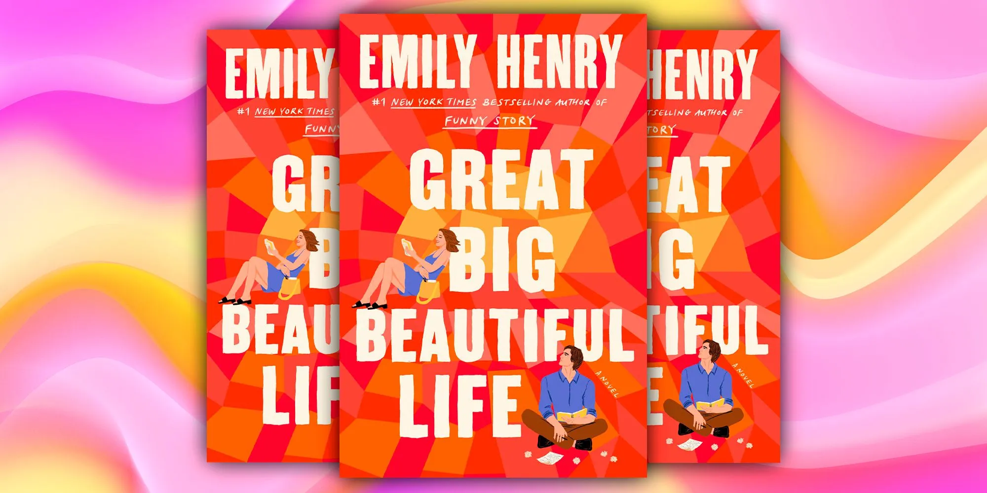 cover of Great Big Beautiful Life by Emily Henry cover of Great Big Beautiful Life by Emily Henry