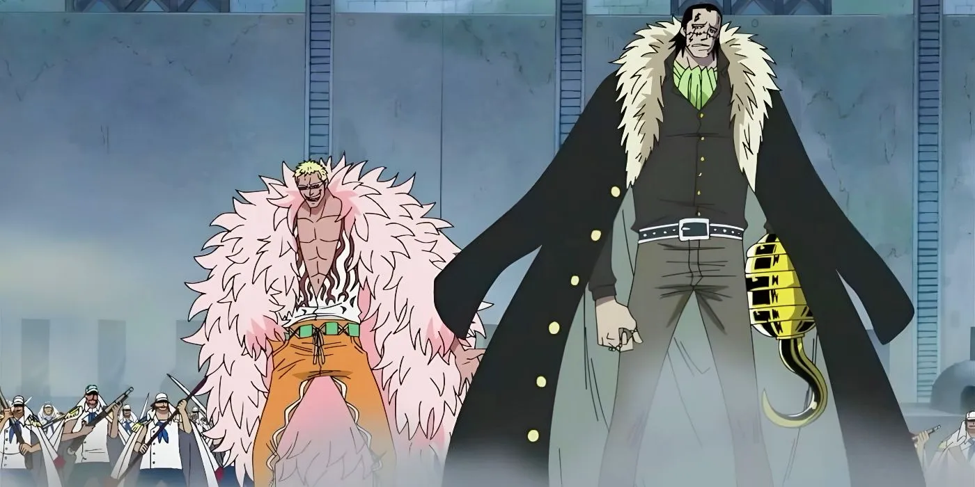 Crocodile and Doflamingo Crocodile and Doflamingo