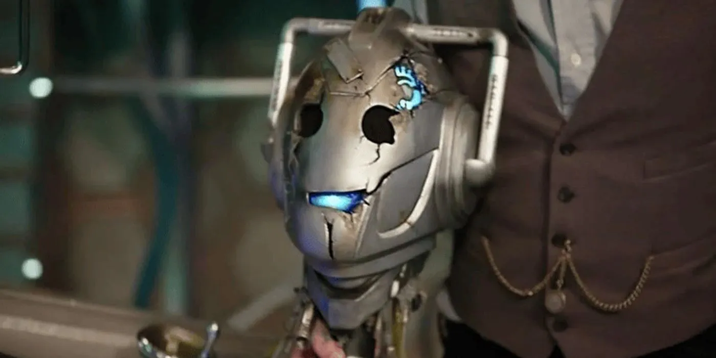 Handles, the Cyberman Head Handles, the Cyberman Head