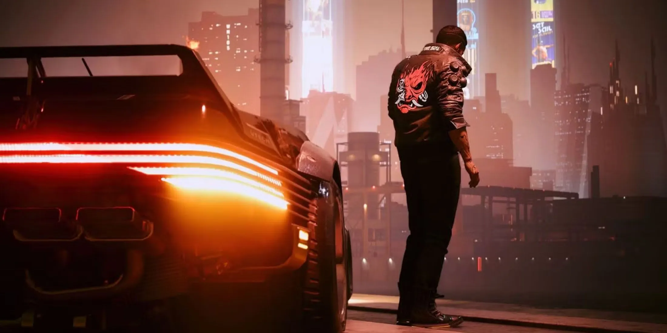 Teasing announcement for Cyberpunk 2077 Teasing announcement for Cyberpunk 2077