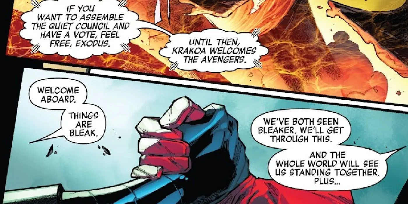 Cyclops and Captain America