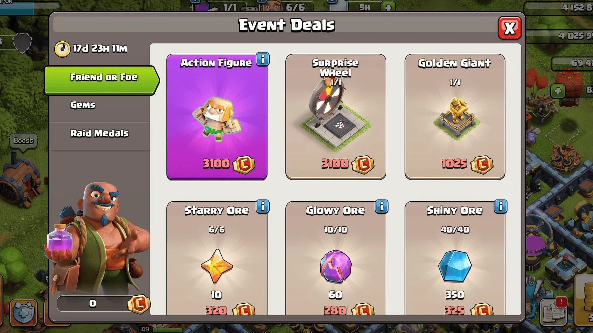Choose your desired item wisely (Image via Supercell)