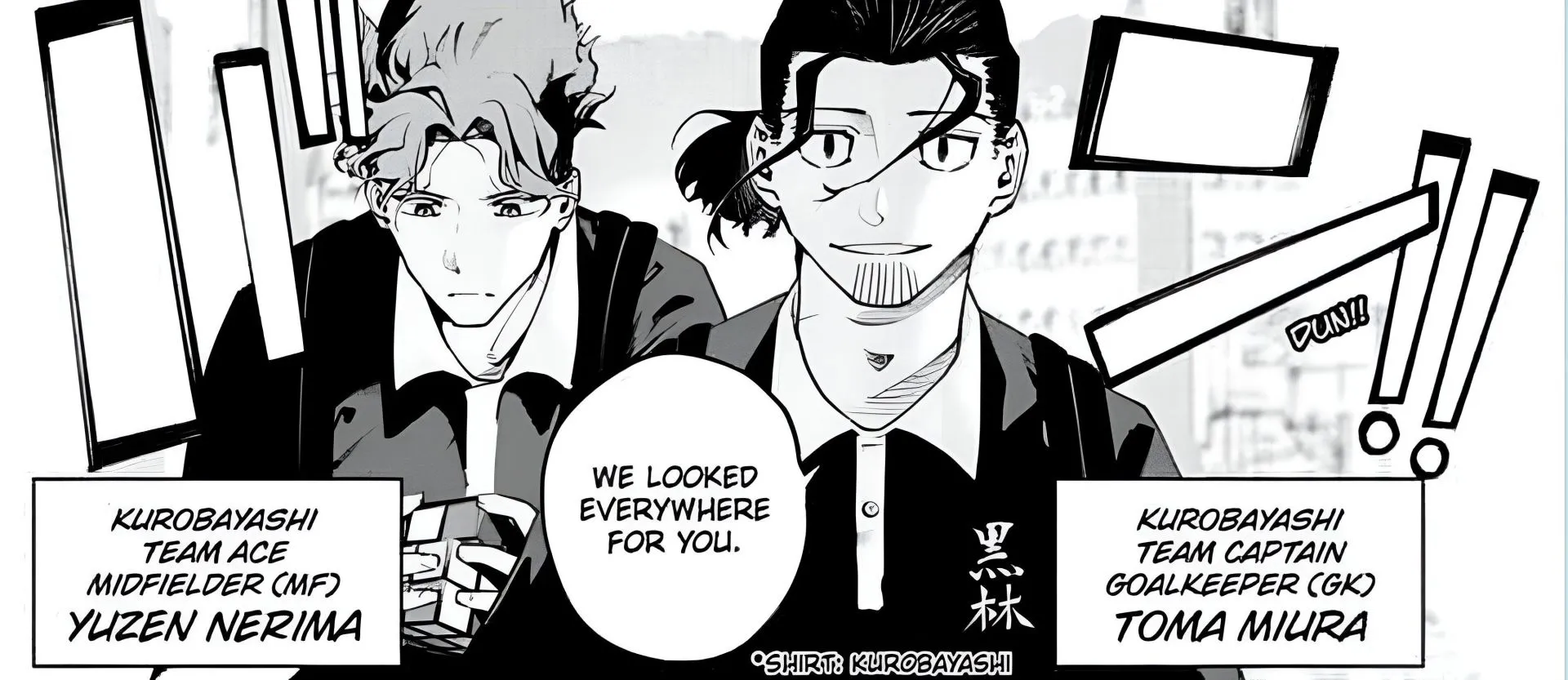 Yuzen Nerima and Toma Miura from the Embers manga (Image via Shueisha)