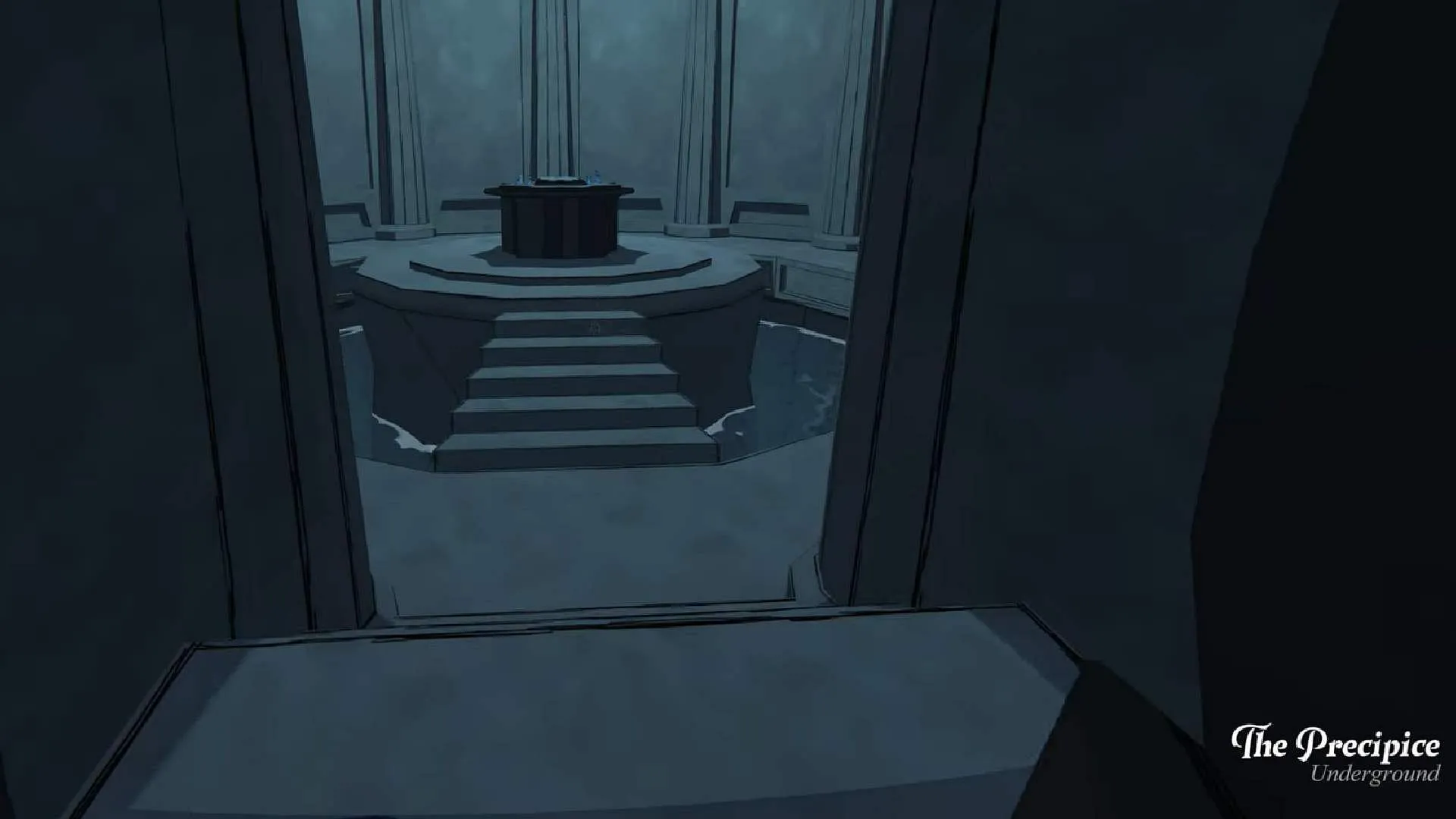 The underground region of the manor (Image via Raw Fury/YouTube@100% Guides) The underground region of the manor (Image via Raw Fury/YouTube@100% Guides)