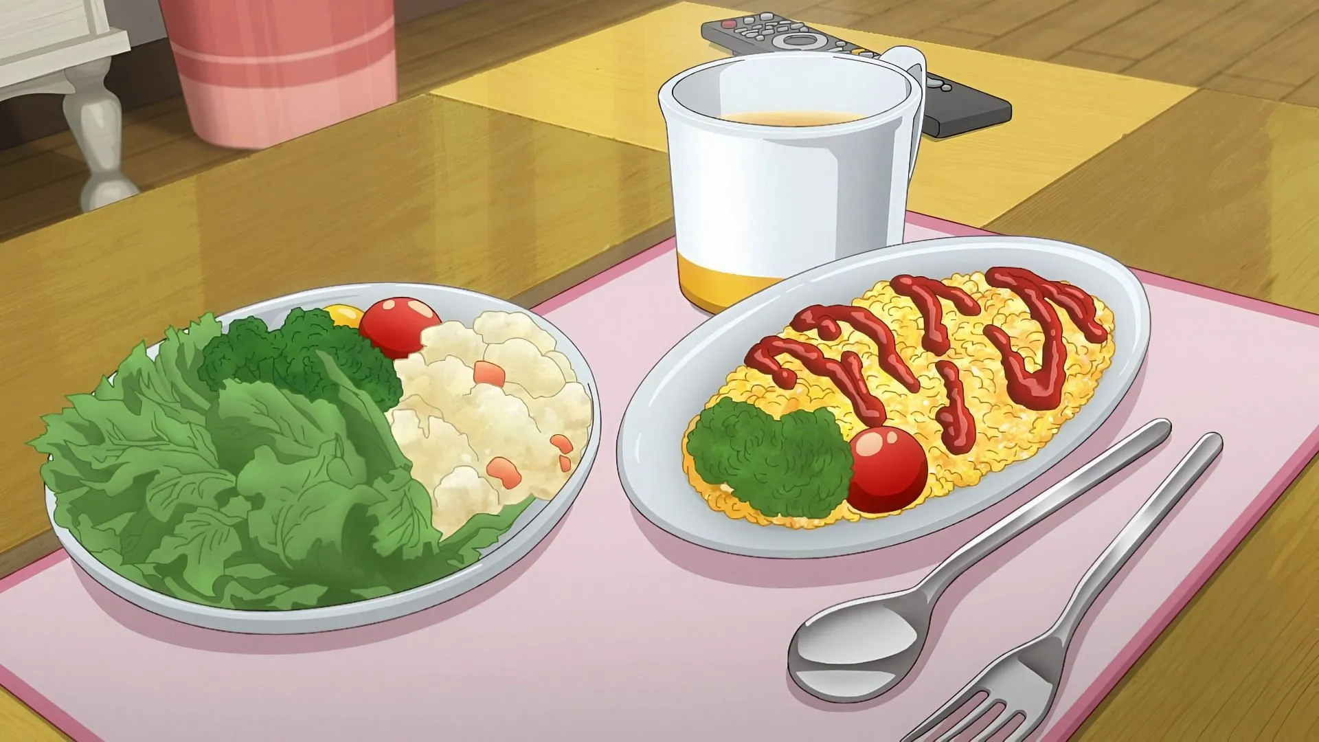 A still from Food for the Soul episode 1 (Image via P.A. Works) A still from Food for the Soul episode 1 (Image via P.A. Works)