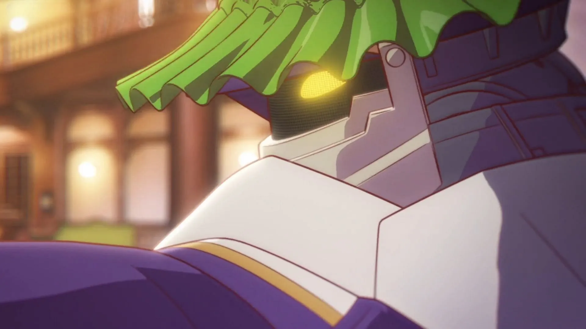 Doorman Robot as seen in Apocalypse Hotel episode 1 (Image via CygamesPictures)