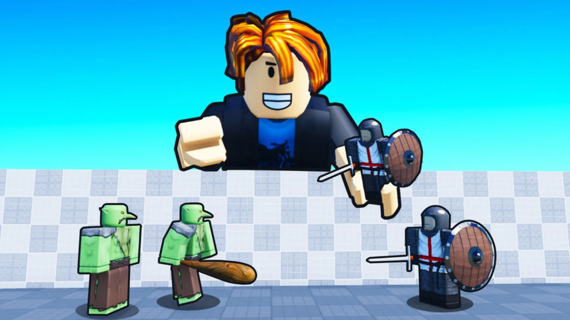 Create the strongest army to clear difficult dungeons (Image via Roblox) Create the strongest army to clear difficult dungeons (Image via Roblox)