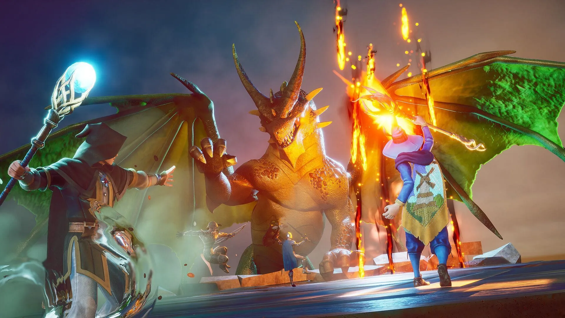 Dragons and Magic! (Image via Jagex)