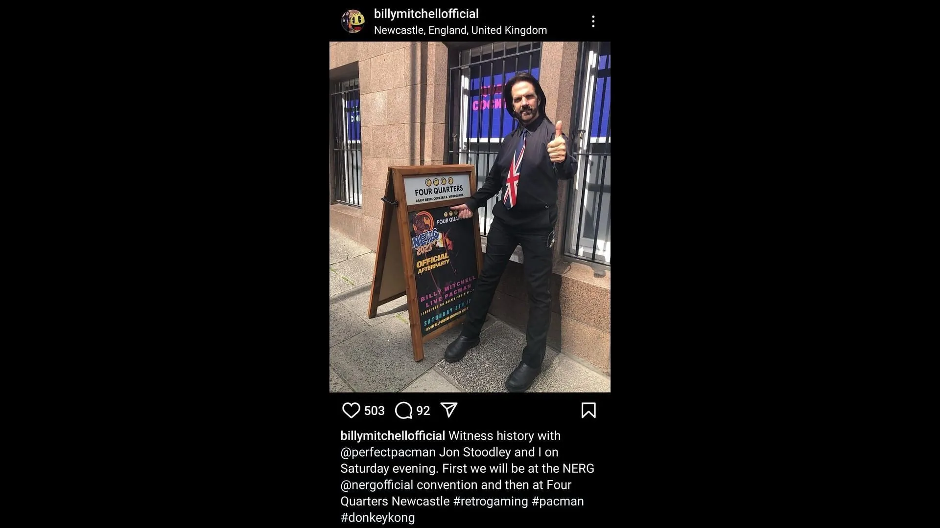 Billy Mitchell has won his lawsuit against Karl Jobst. (Image via Instagram)