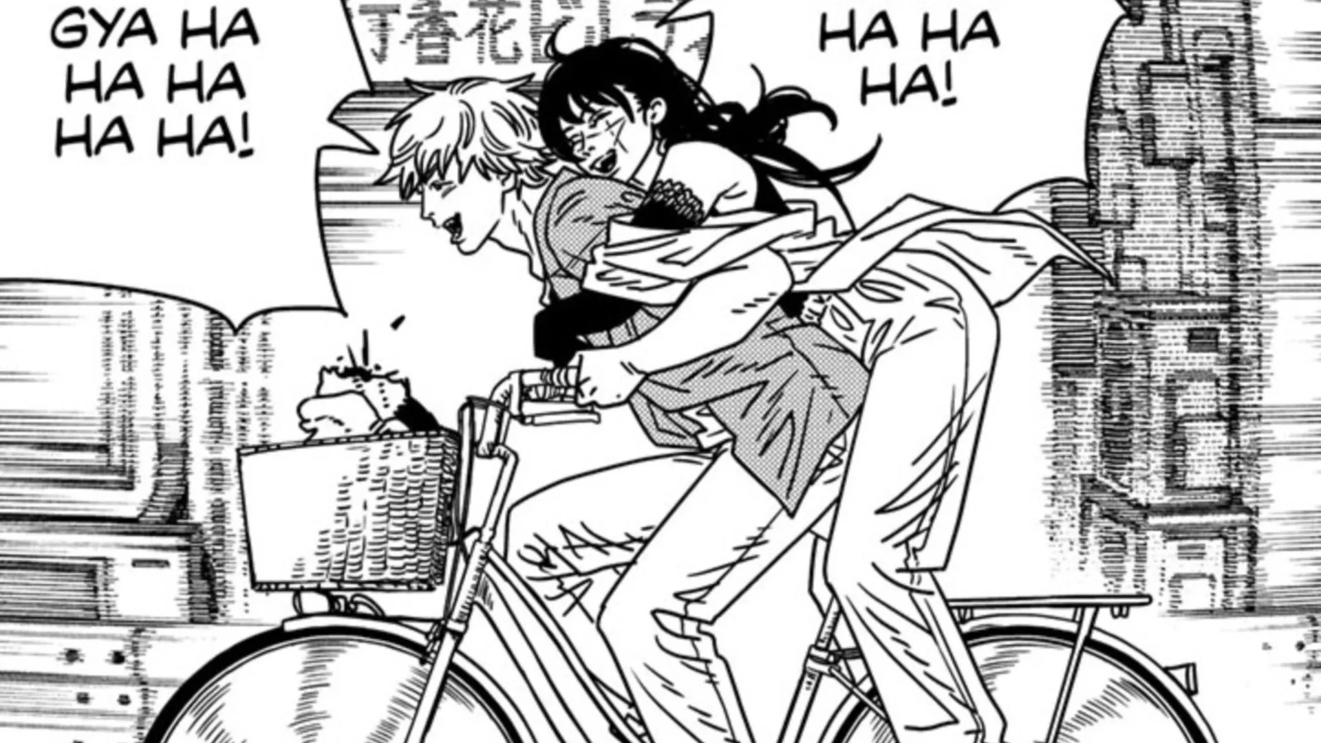 Denji and Asa as seen in manga (Image via Shueisha) Denji and Asa as seen in manga (Image via Shueisha)