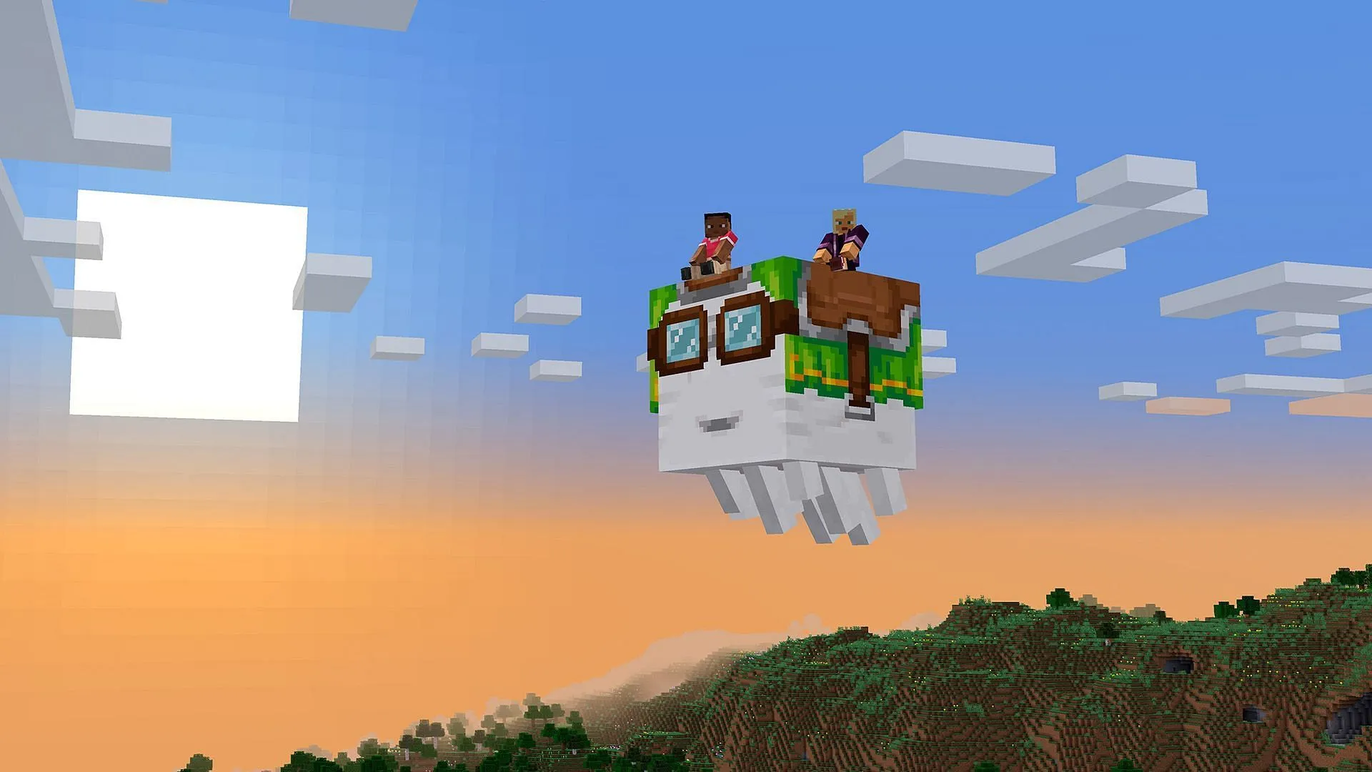 Happy Ghast in Minecraft (Image via Mojang Studios) Happy Ghast in Minecraft (Image via Mojang Studios)