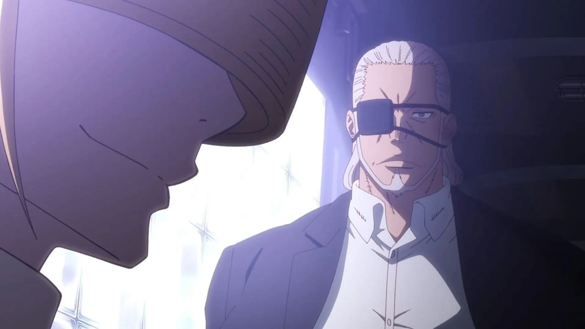 Leonard Burns and Haumea in the anime (Image via David Production)