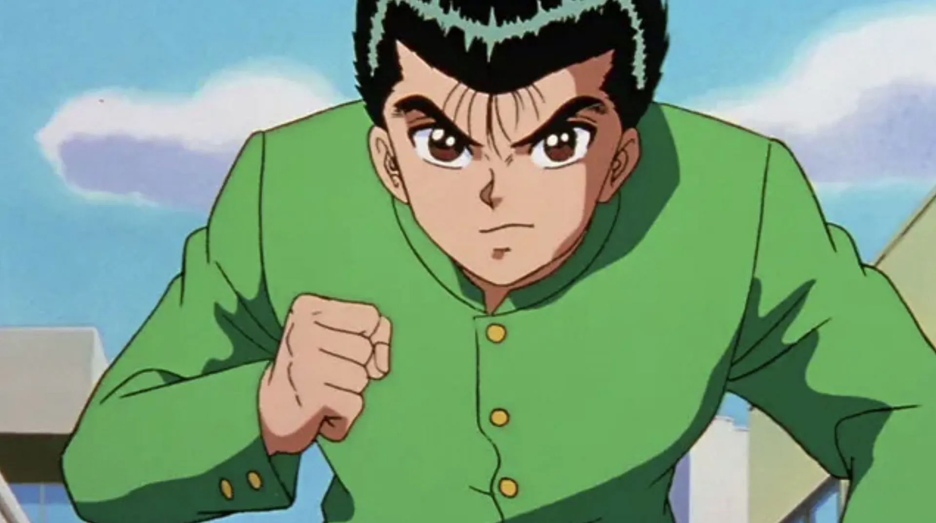 Yusuke Urameshi as seen in anime (Image via Pierrot) Yusuke Urameshi as seen in anime (Image via Pierrot)