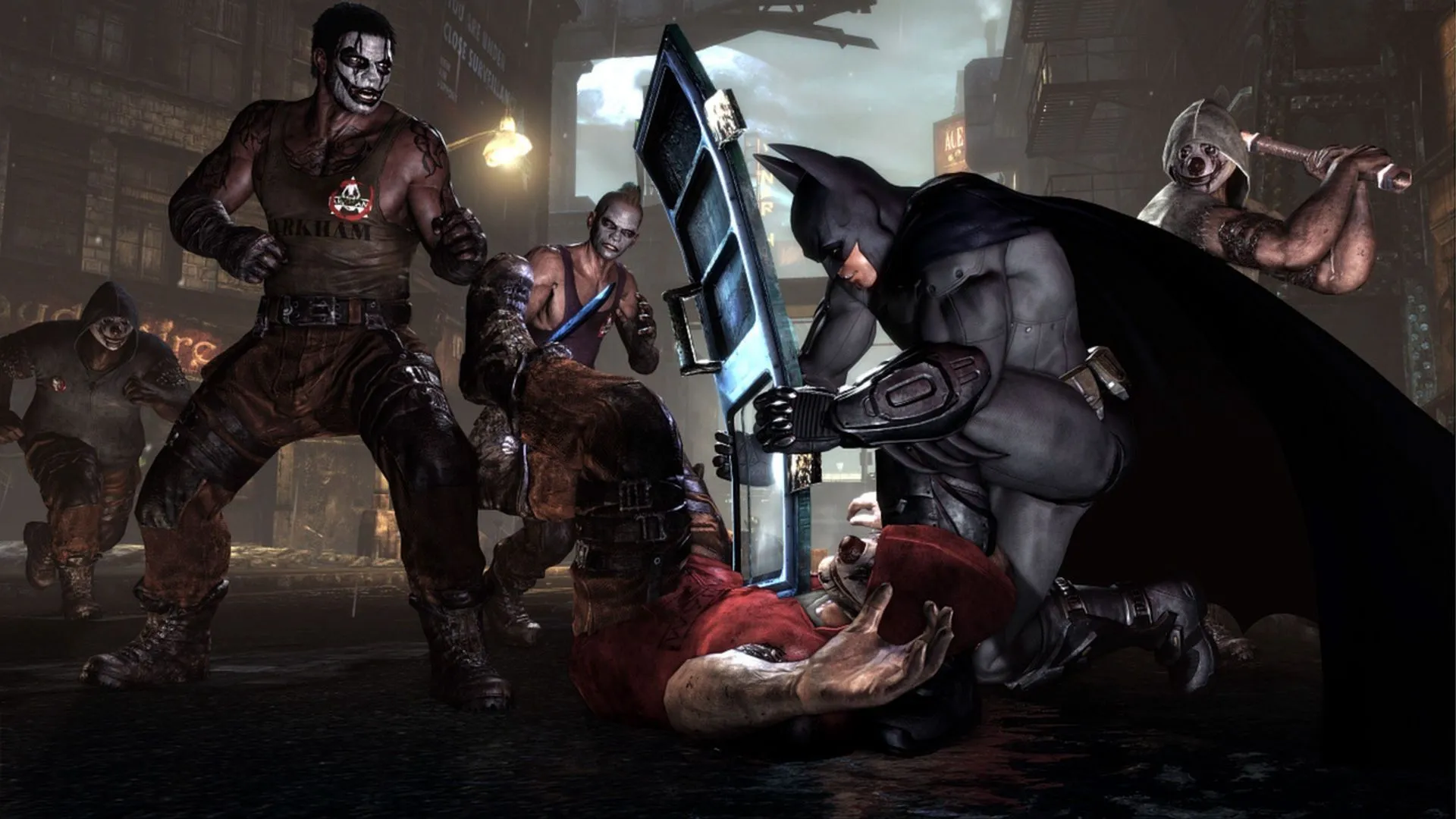 The free-flow combat is still iconic (Image via WB Games) The free-flow combat is still iconic (Image via WB Games)