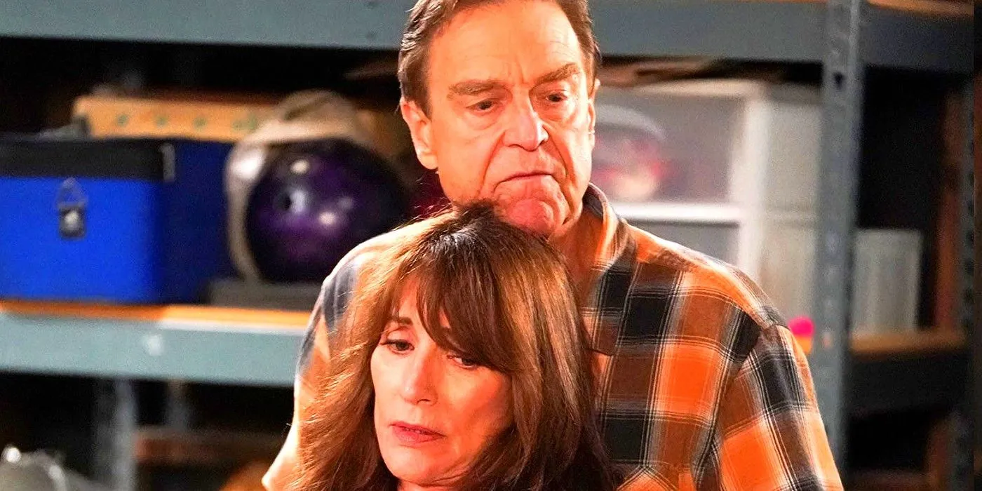 Dan and Louise in The Conners
