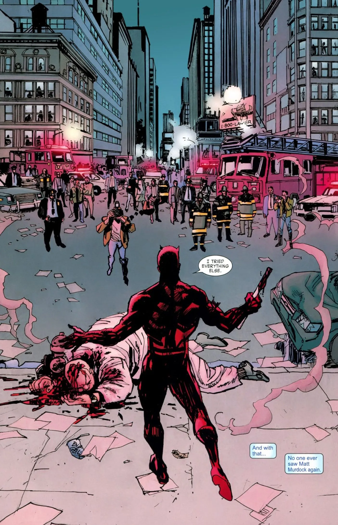 Daredevil vs. Kingpin Daredevil vs. Kingpin