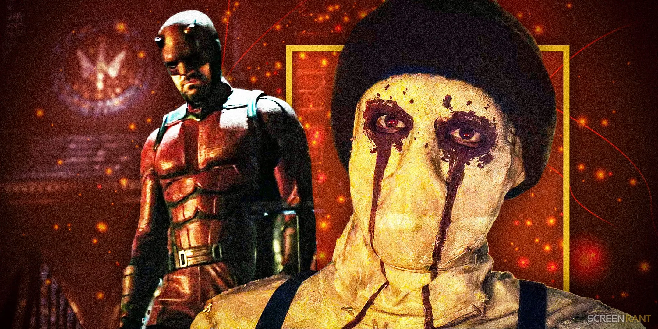 Daredevil and Muse confrontation Daredevil and Muse confrontation