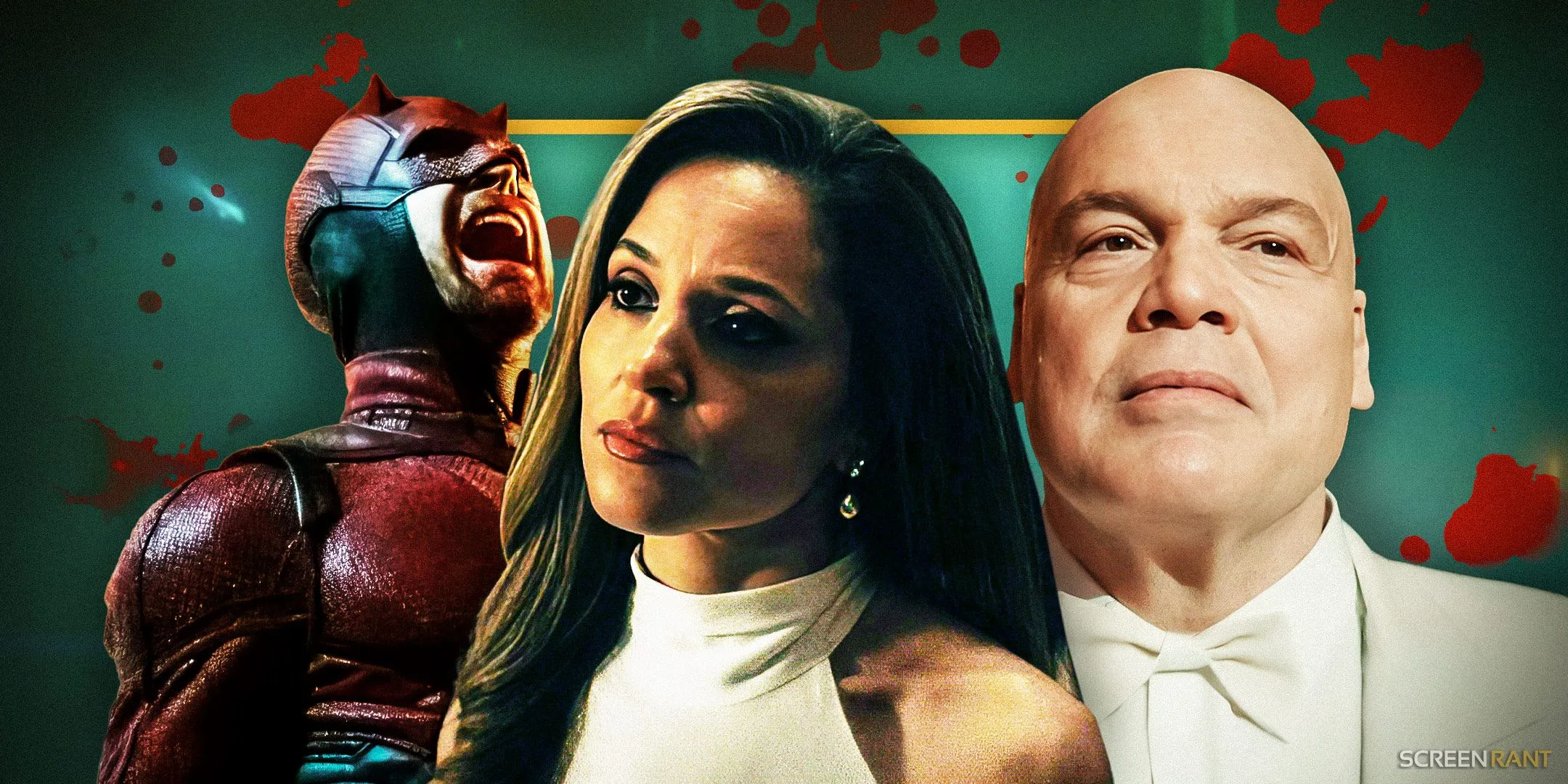 Margarita Levieva as Doctor Heather Glenn with Daredevil